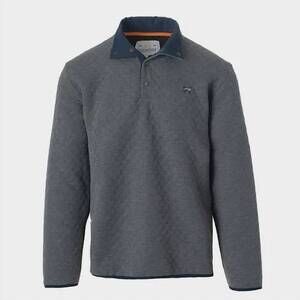 NEW FIELDSTONE boy's quilted pullover sweatshirts in grey